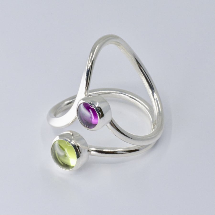 Oh! You Pretty Things - Peridot and Rhodolite Garnet