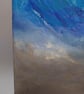 Coffee at The Beach Abstract Painting - Image 2