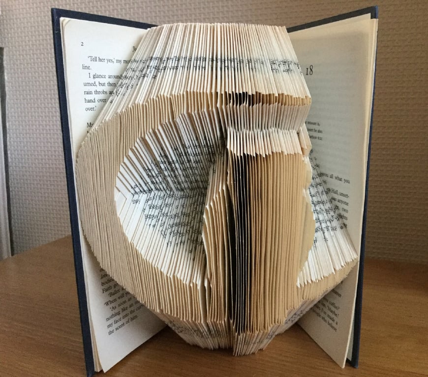 Owl and Moon MMF Book Folding Pattern - EMAILED PDF PATTERN