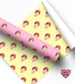 Frida Gift wrap in pink or yellow - Image 2
