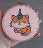Kawaii unifox cross stitch