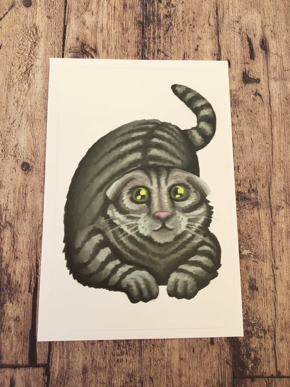 Cat Rectangular Sticker