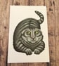 Cat Rectangular Sticker