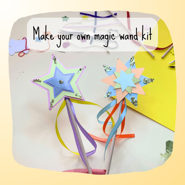 Make Your Own Magical Wand, Princess, Prince Wand Kit, Eco Friendly Gift