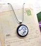 Glow in the Dark Moon Pendant Necklace Unique Celestial Jewellery - Image 8