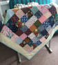 Baby quilt, stroller quilt, patchwork playmat - Image 2