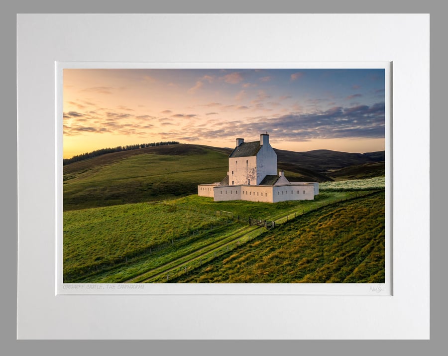 Corgarff Castle, Cairngorms, Scotland - A3 (50x40cm) Unframed Print