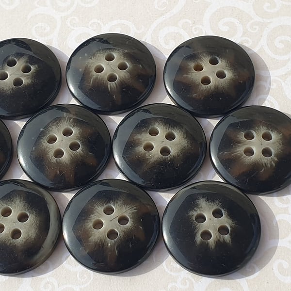 13 16" 20.3mm 32L Black Horn (Polyester)