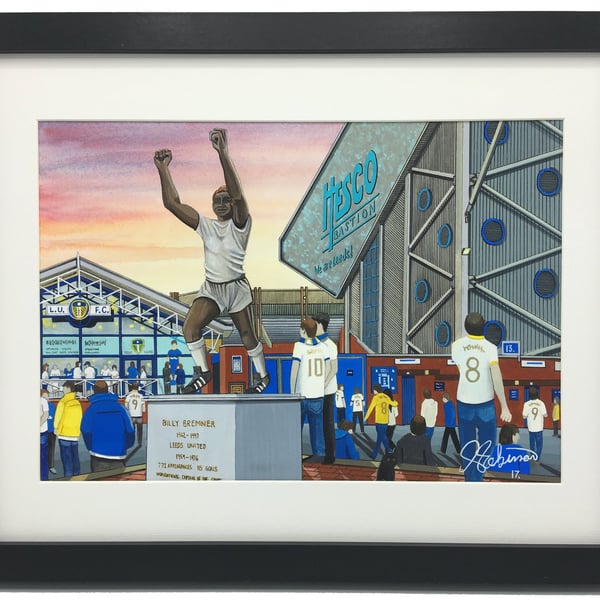 Leeds. Framed & Unframed Fine Art Print Utd United Football Club FC Stadium Gift