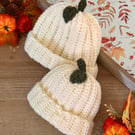 Baby Cream Pumpkin Hat