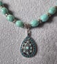 Handmade Fashion Necklace with Pendant
