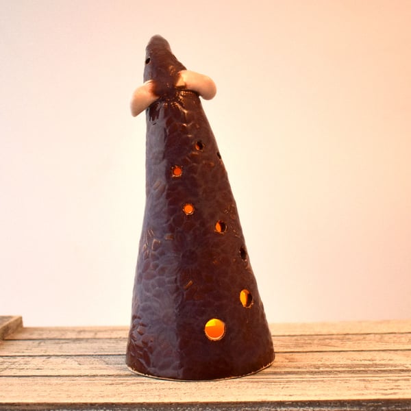 A390 - Tea light cover mouse rat (Free UK postage)