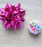 Brooch pin – Buttons & beads – Circle – Nora  - Image 3
