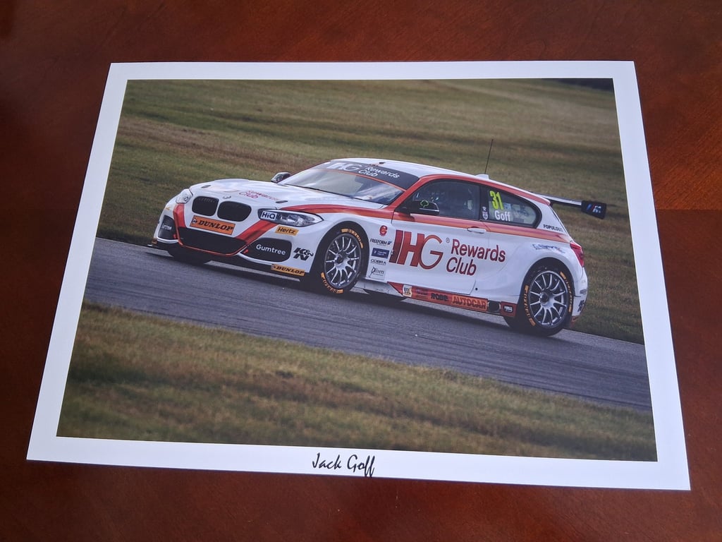 Photograph of Jack Goff Motor Racing -  16x12