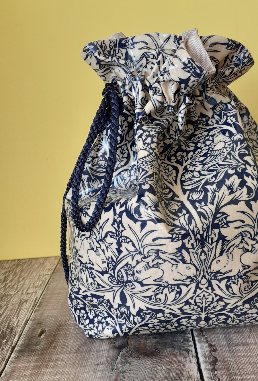 William Morris Brer Rabbit drawstring bag