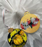 Pack of two pumpkin Halloween decorations  - Image 2
