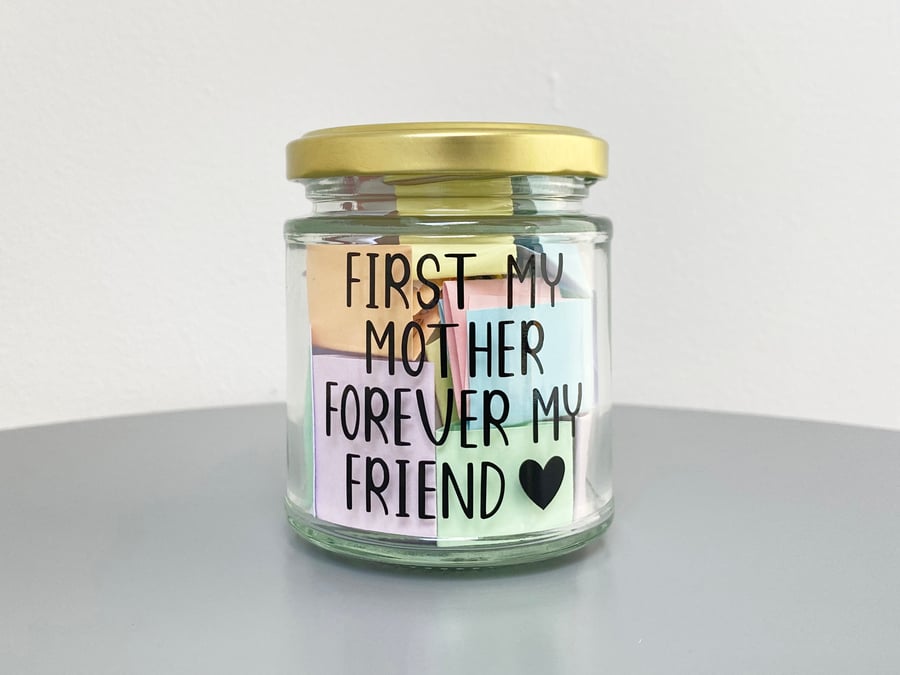 A Jar of Mother Quotes - 31 Quotes - First My Mother, Forever My Friend