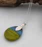 Fused Glass Tree Pendant - Image 5