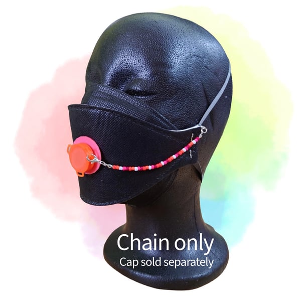 Lesbian pride SIP valve keeper - CHAIN ONLY