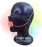 Lesbian pride SIP valve keeper - CHAIN ONLY
