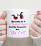 Funny Premenstrual Mug – PMS Coffee Cup  Rude Women's Gift 