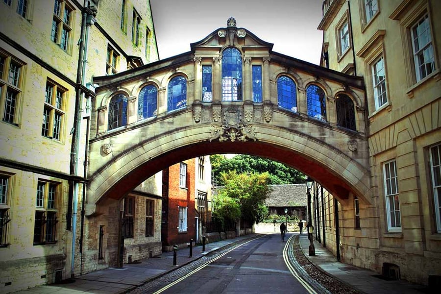 Hertford Bridge Of Sighs Oxford Photograph Print