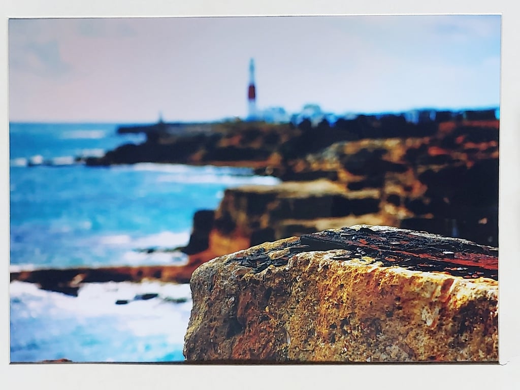 Perfectly Imperfect – Portland Bill 12x8 Wall Art Print Lighthouse Gloss