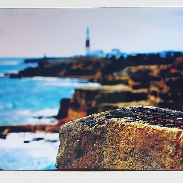 Perfectly Imperfect – Portland Bill 12x8 Wall Art Print Lighthouse Gloss