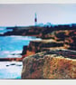 Perfectly Imperfect – Portland Bill 12x8 Wall Art Print Lighthouse Gloss - Image 1