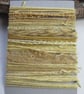 Large Pomegranate Natural Dye Yellow Textured Thread Pack - Image 6