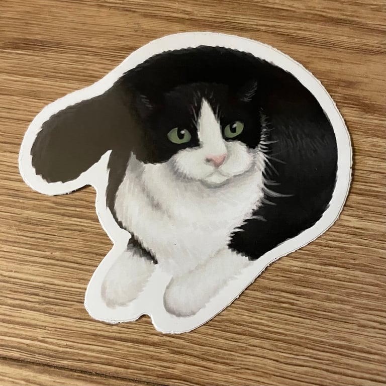 Creature 10cm by 10cm sticker 