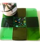 Fused Glass Trivet Green Trivet 16cm 032 - Image 2