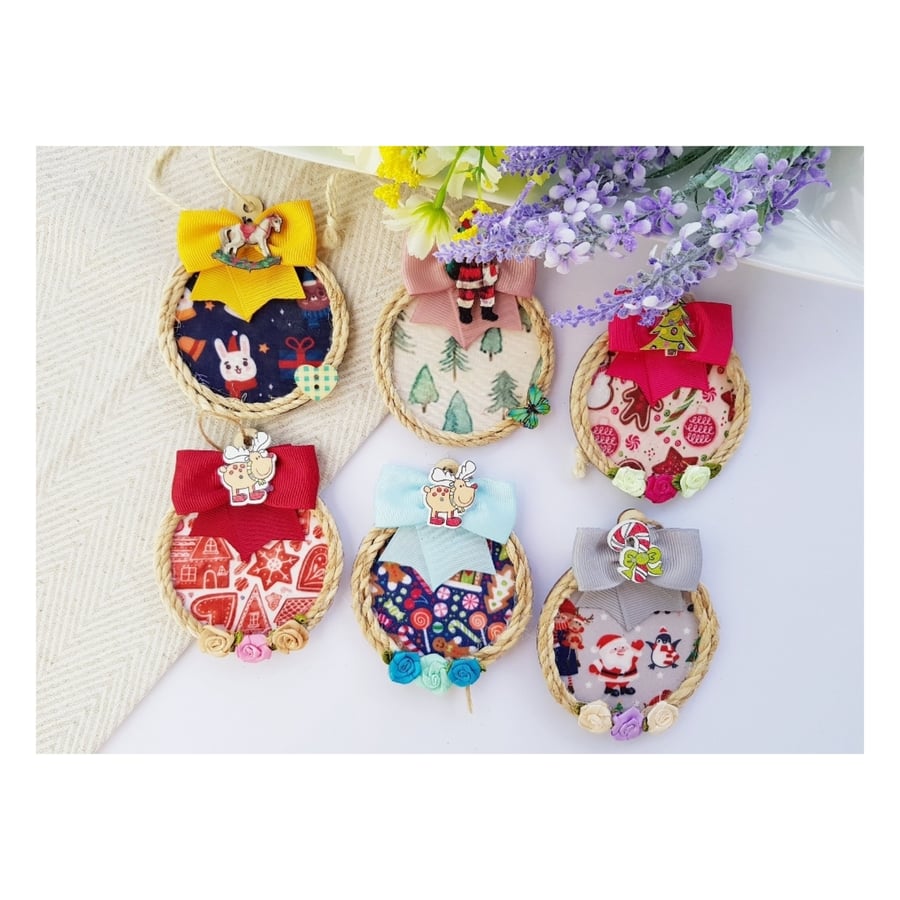 Christmas Ornaments for Christmas Tree, 7 cm 