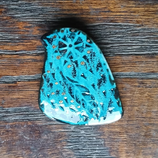 Blue Bird Brooch 