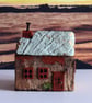 Wonky Driftwood Cottage, Driftwood Art from Scotland