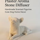 Chihuahua Aroma Stone Diffuser – Handmade Dog-Shaped Gift for Car, Room or Shelf