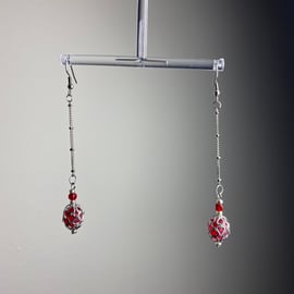 Fiorella - Fabregé style Earrings 