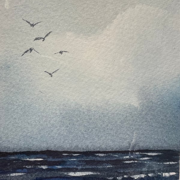 Calm Ocean. 