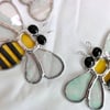 Stained Glass Bee Suncatcher