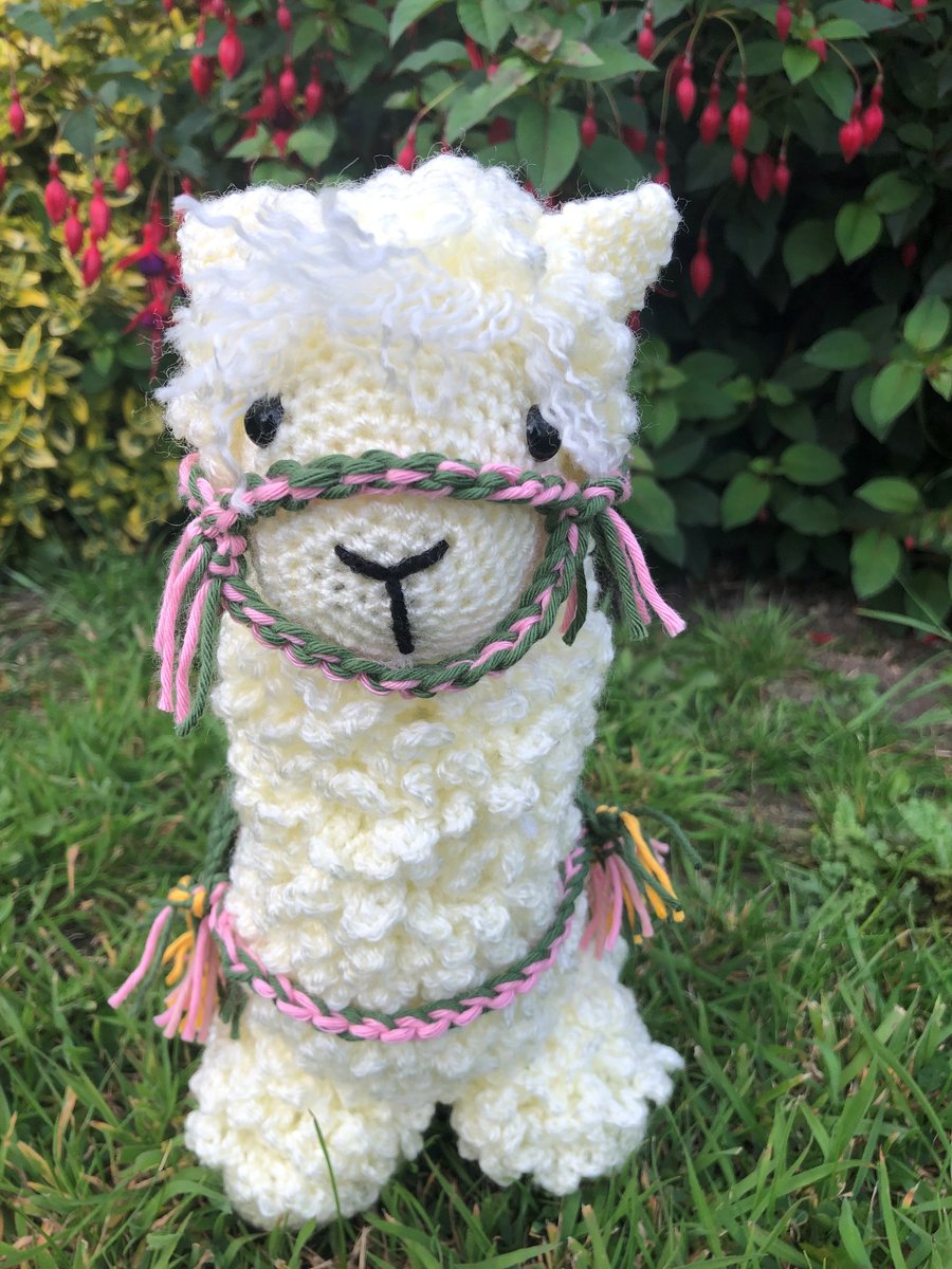 Crocheted Llama or Alpaca