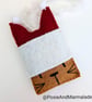 Christmas Cat Gift Set: Keyring, Notebook and Hanging Decoration  - Image 2