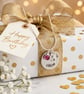 Personalised 30th Birthday Birthstone Necklace - Gift Boxed - Free Delivery - Image 2