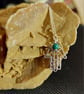 Sterling Silver Hand of Fatima and Turquoise Necklace