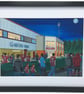 Scunthorpe, Framed & Unframed Art Print Utd United Football FC, Glanford Pk Gift - Image 1