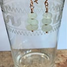 Seaglass earrings