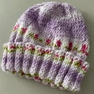 Adult Hand Knitted Beanie Hat