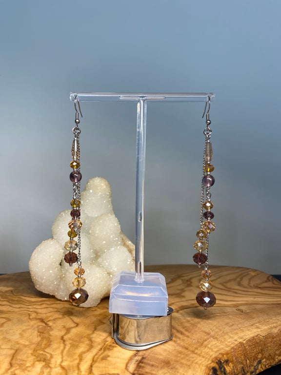 Ysabel - Very Long Boho Earrings 