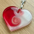 Heart pendant necklace