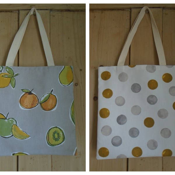 Small Double sided Bag Spots & Fruit 