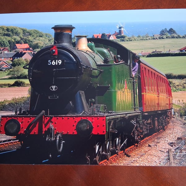Train photo 16 x 12